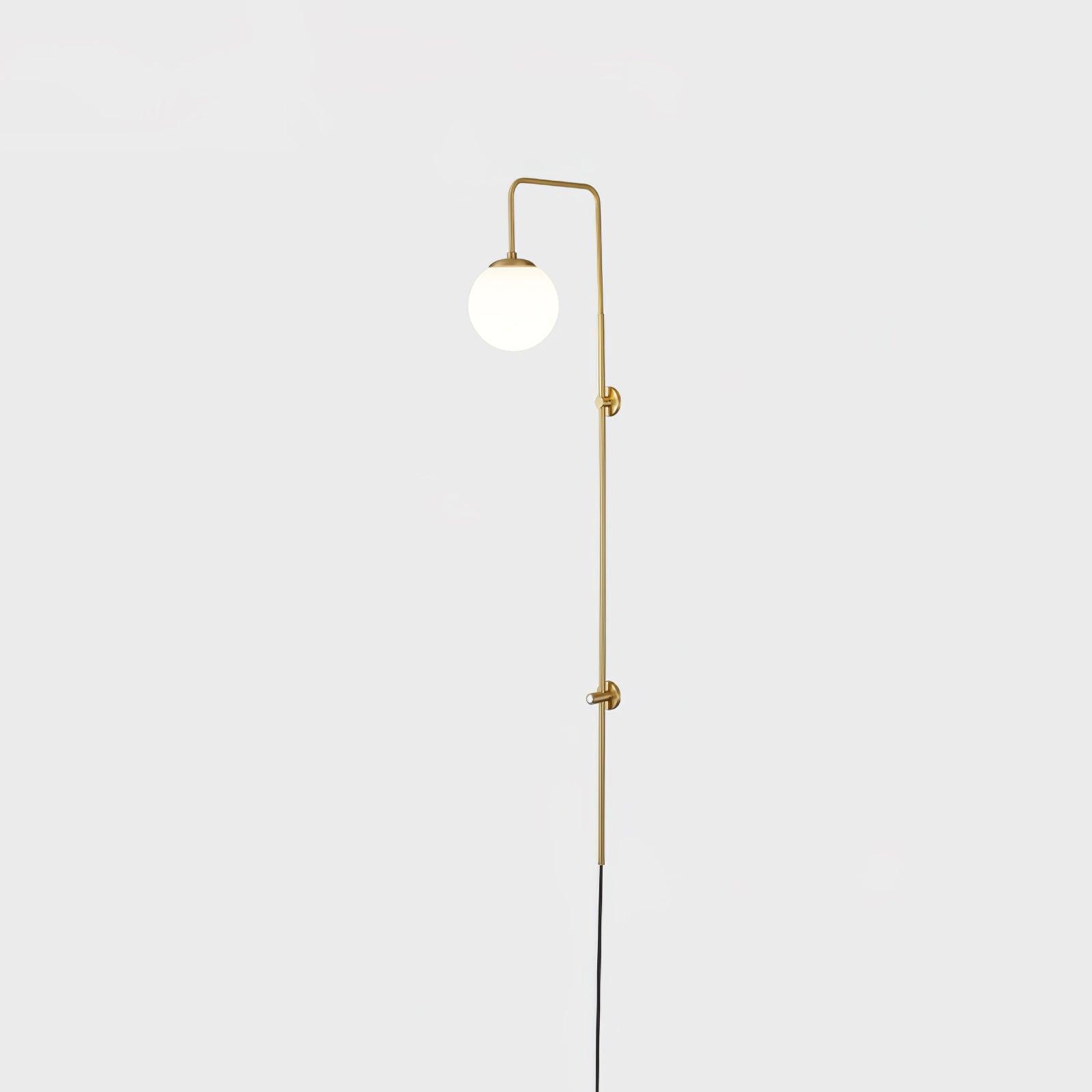 Aurelia Globe Plug In Wall Sconce