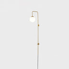 Aurelia Globe Plug In Wall Sconce