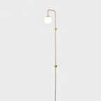 Aurelia Globe Plug In Wall Sconce