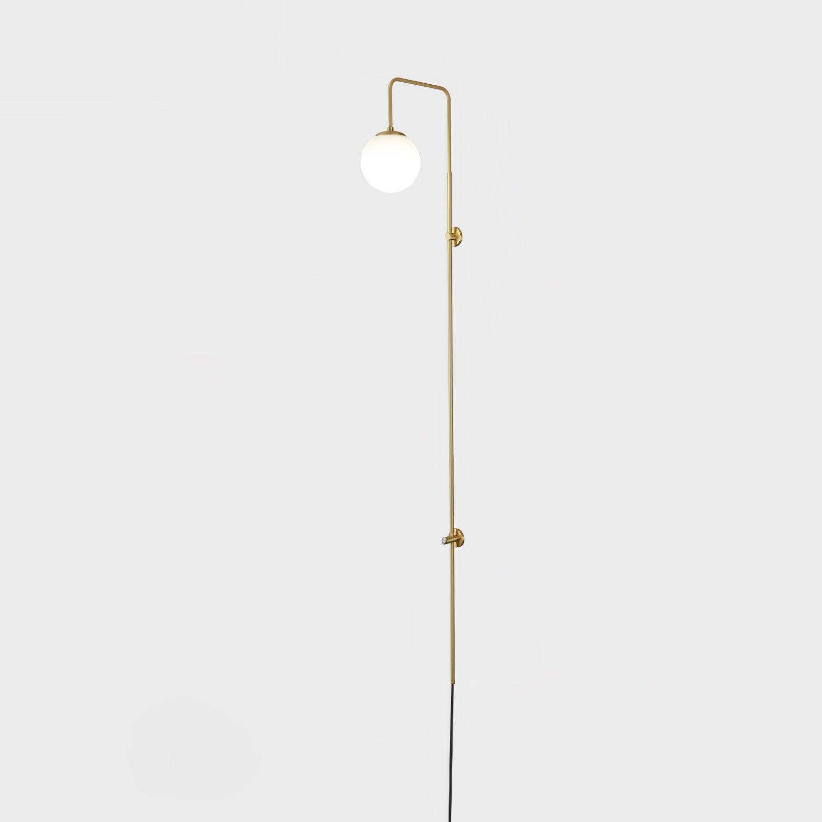 Aurelia Globe Plug In Wall Sconce