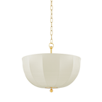 Meshelle Pendant — Open Metal Mesh Light with Warm Filtered Glow