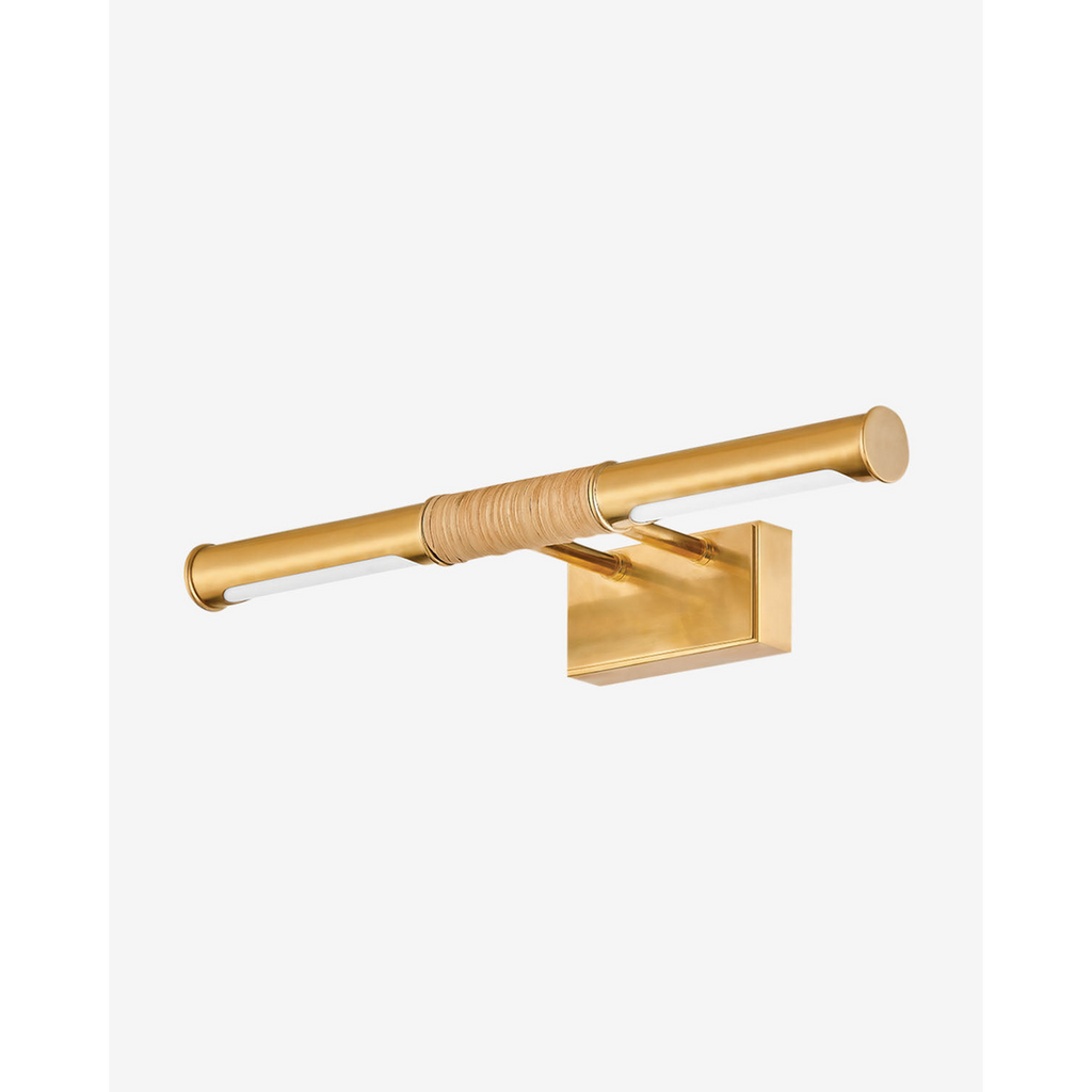 Hallstead Picture Light – Aged Brass Luxury LED Art Light