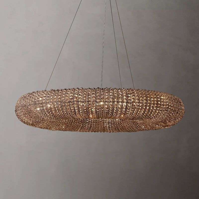 Crystal Halo Round LED Chandelier 41