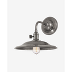 Hudson Valley Heirloom Wall Sconce – Industrial Vintage Barn Light with Edison Carbon Filament Bulb