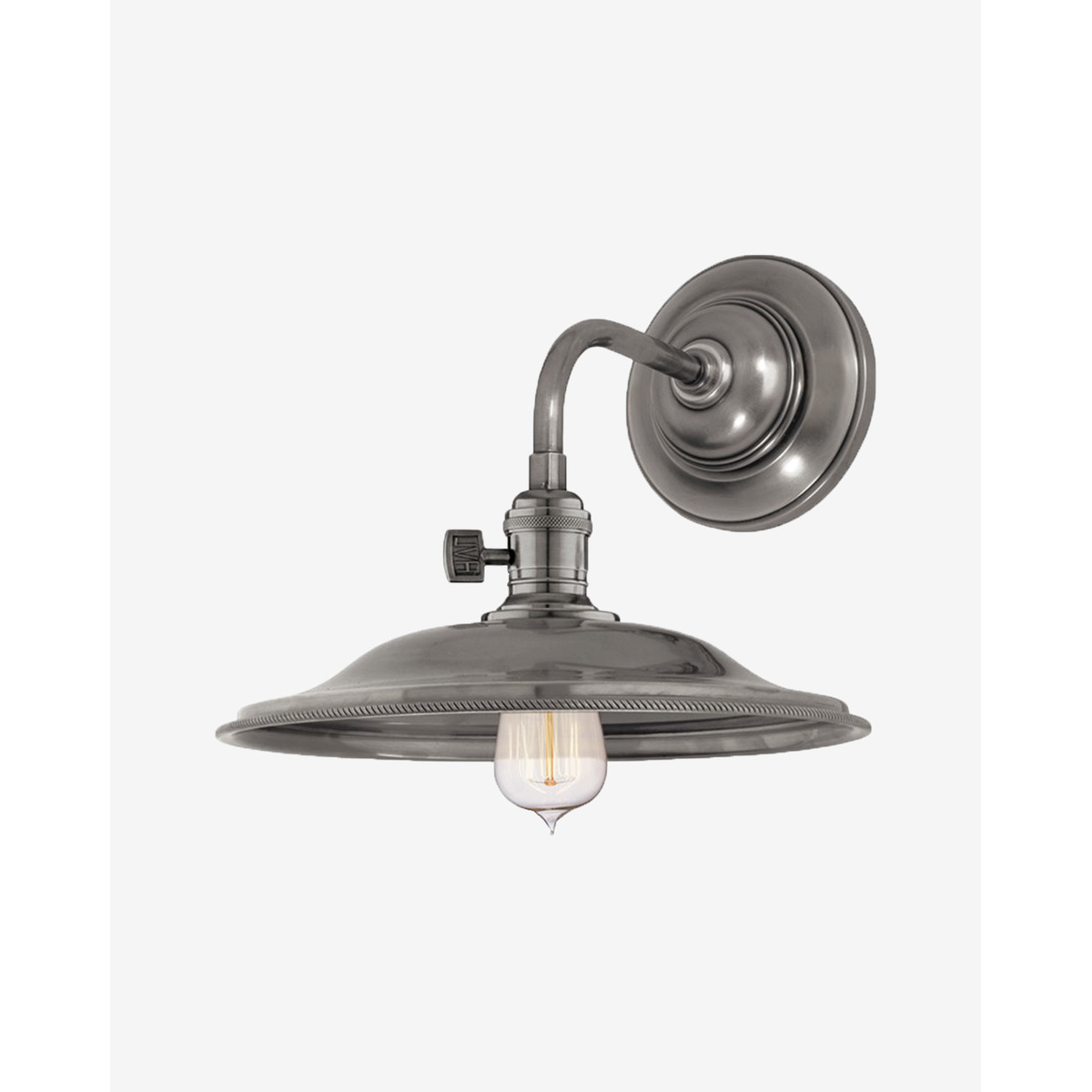 Hudson Valley Heirloom Wall Sconce – Industrial Vintage Barn Light with Edison Carbon Filament Bulb
