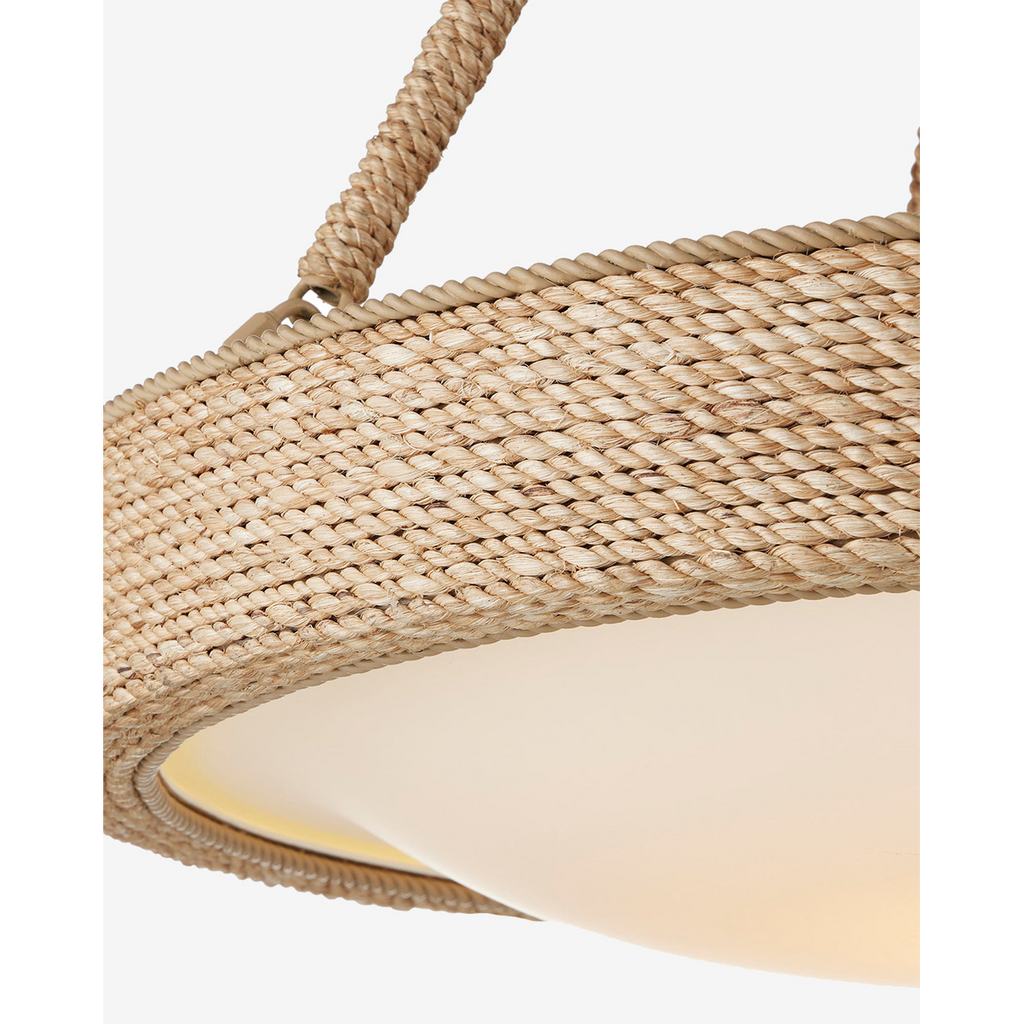 Hopscotch Chandelier — Playful Multi-Element Ceiling Light with Warm Kinetic Glow