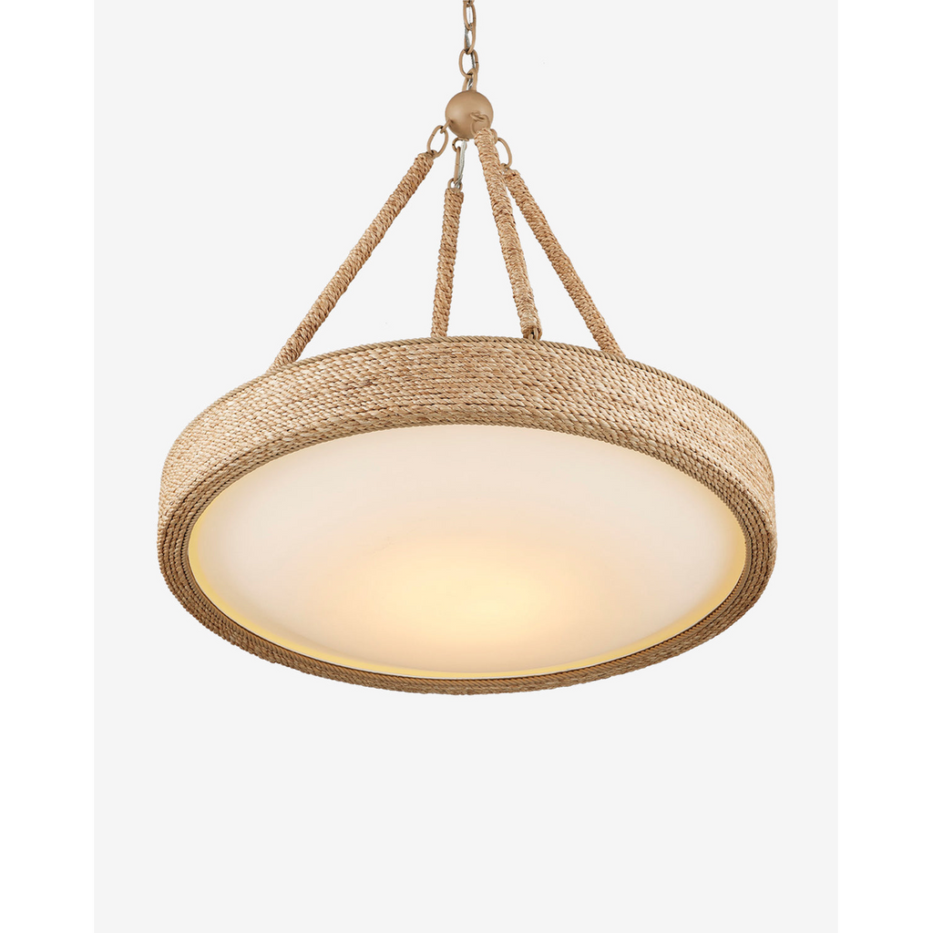 Hopscotch Chandelier — Playful Multi-Element Ceiling Light with Warm Kinetic Glow