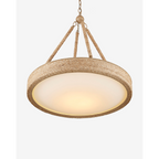 Hopscotch Chandelier — Playful Multi-Element Ceiling Light with Warm Kinetic Glow