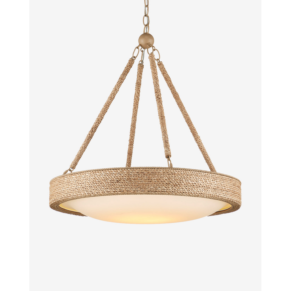 Hopscotch Chandelier — Playful Multi-Element Ceiling Light with Warm Kinetic Glow
