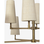 Irving Chandelier — American Heritage Ceiling Light with Warm Distinguished Glow