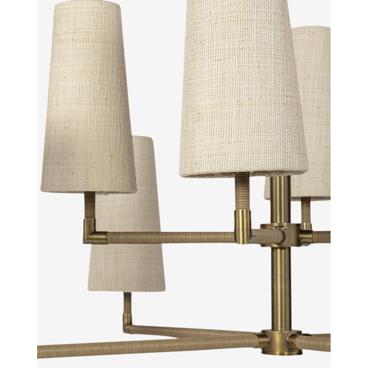 Irving Chandelier — American Heritage Ceiling Light with Warm Distinguished Glow