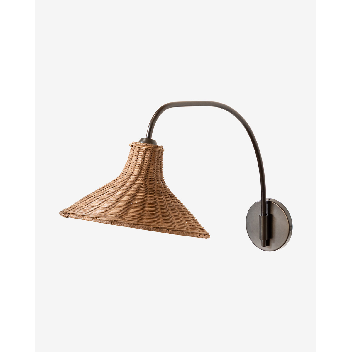 Johanson Woven Sconce handcrafted woven wall light by Josenart