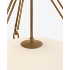 Kade Pendant — Sleek Cylindrical Hanging Light with Warm Focused Downlight
