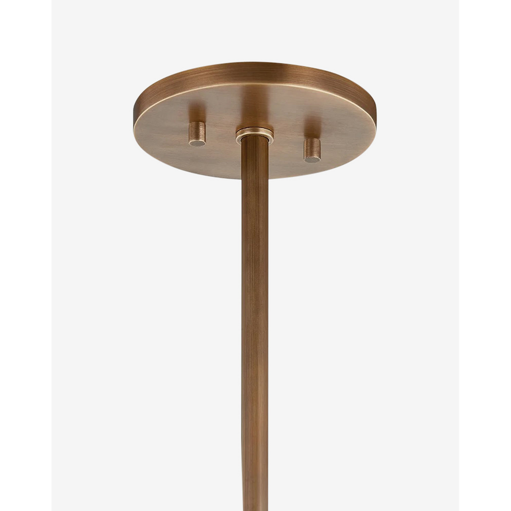 Kade Pendant — Sleek Cylindrical Hanging Light with Warm Focused Downlight