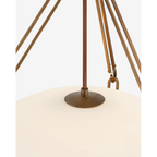 Kade Pendant — Sleek Cylindrical Hanging Light with Warm Focused Downlight