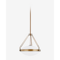 Kade Pendant — Sleek Cylindrical Hanging Light with Warm Focused Downlight