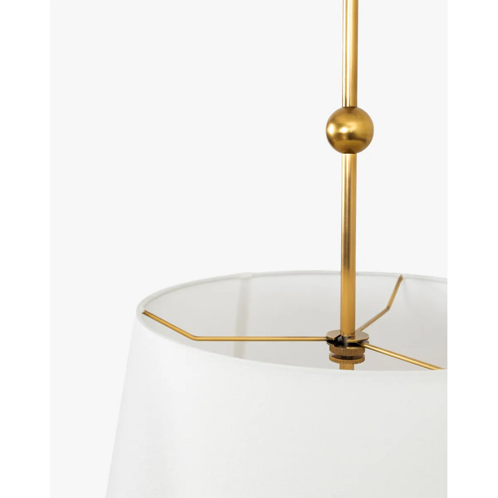 Kipling Pendant — Colonial-Inspired Hanging Light with Rich Warm Downlight