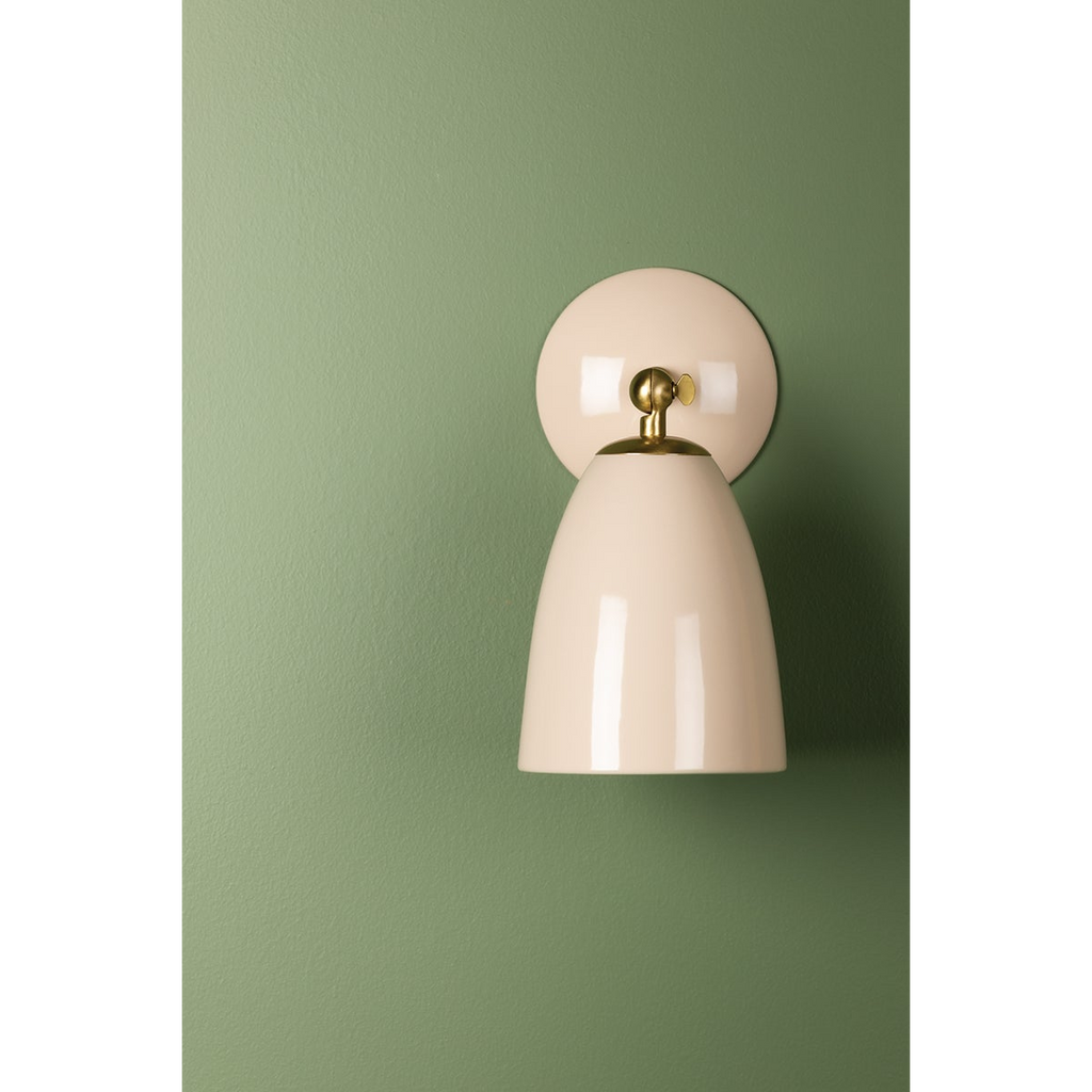 Kirsten Wall Sconce — Fluted Glass Wall Light with Warm Soft Ambient Glow