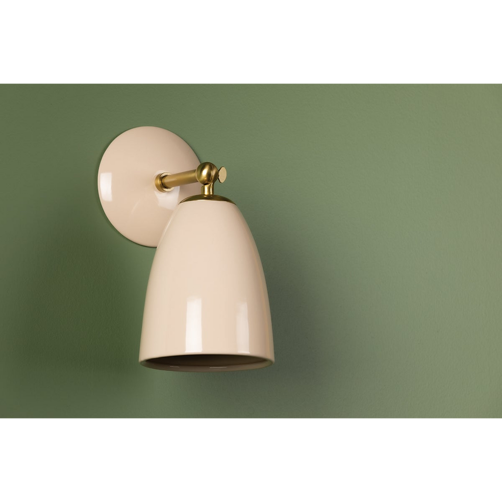 Kirsten Wall Sconce — Fluted Glass Wall Light with Warm Soft Ambient Glow