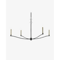 Knole Chandelier grand heritage multi-arm ceiling light with warm aristocratic glow in formal dining room interior
