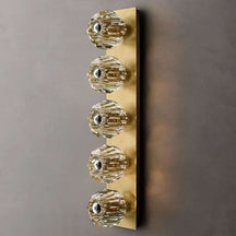 Boule De Cristal Clear Glass Linear Grand Wall Sconce – view 7