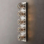 Boule De Cristal Clear Glass Linear Grand Wall Sconce