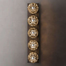 Boule De Cristal Clear Glass Linear Grand Wall Sconce – view 11