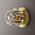 Cristal Clear Glass Petite Wall Sconce