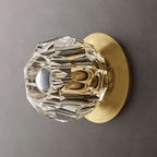 Cristal Clear Glass Petite Wall Sconce