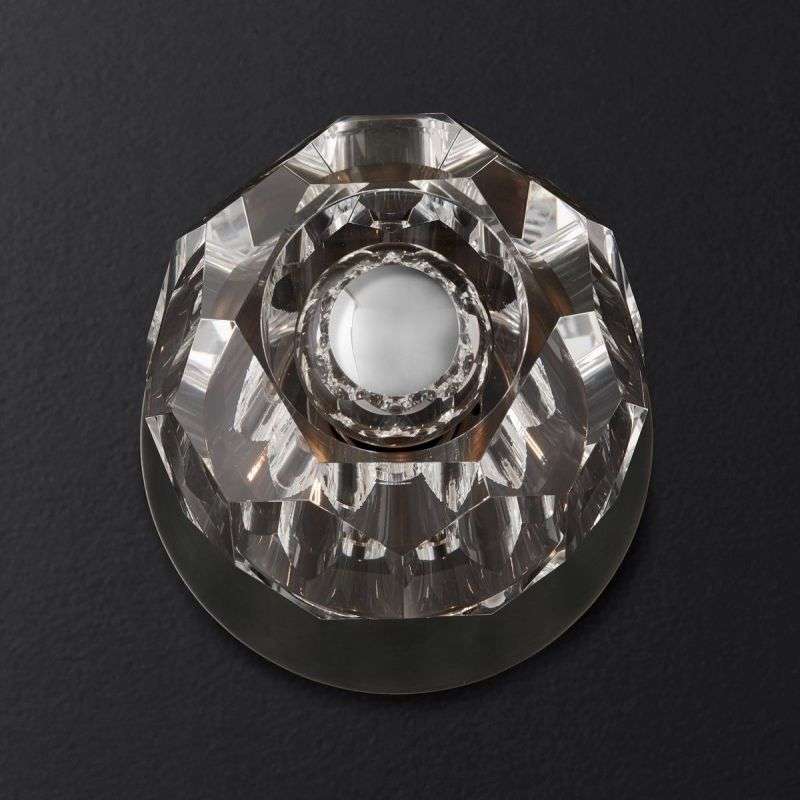 Boule De Cristal Clear Glass Petite Wall Sconce