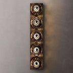 Boule De Cristal Smoke Glass Linear Grand Wall Sconce - View 8