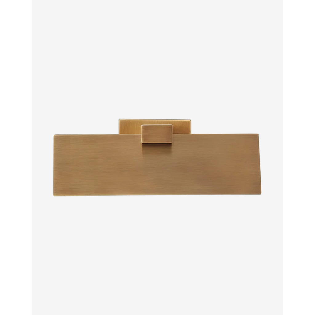 Lander Wall Sconce - Architectural Folded Brass Geometric Wall Light