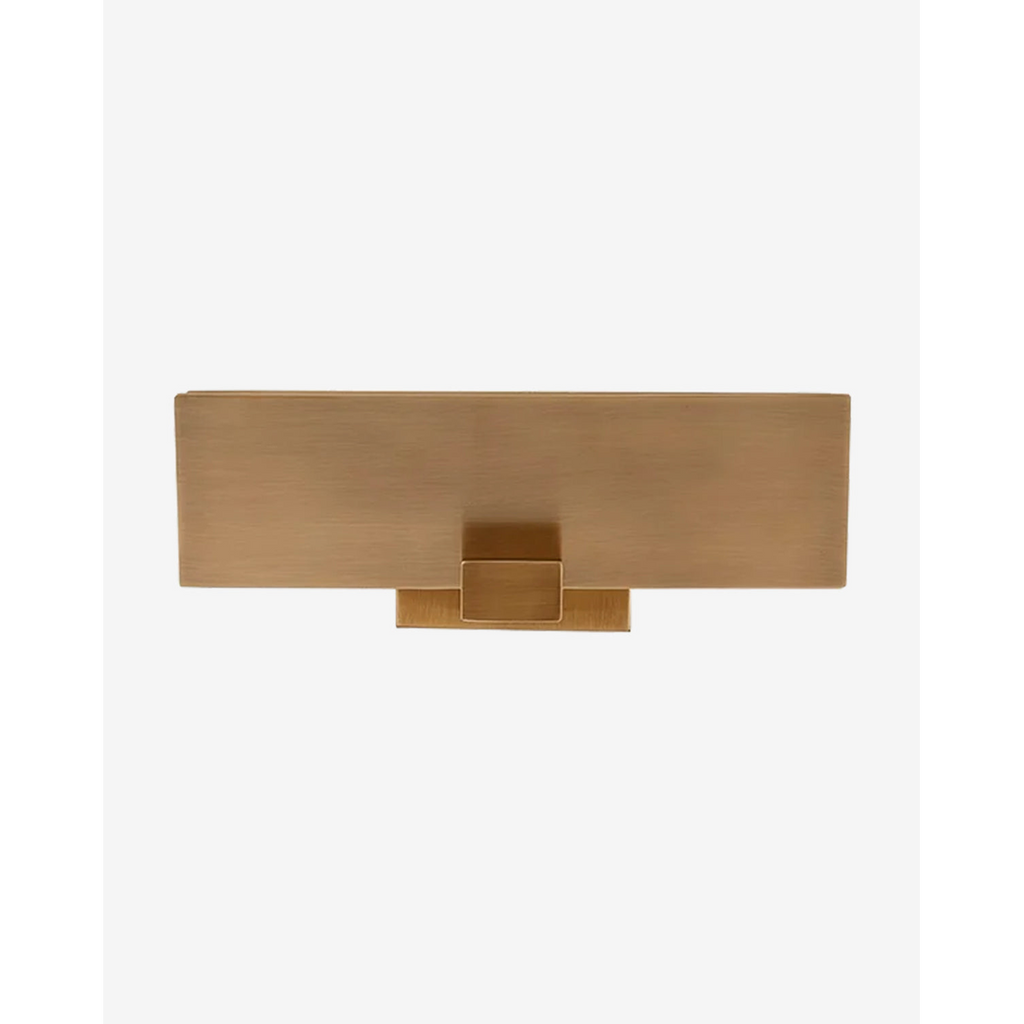 Lander Wall Sconce - Architectural Folded Brass Geometric Wall Light