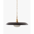 Letterly Pendant — Fluted Glass Hanging Light with Soft Warm Ambient Glow