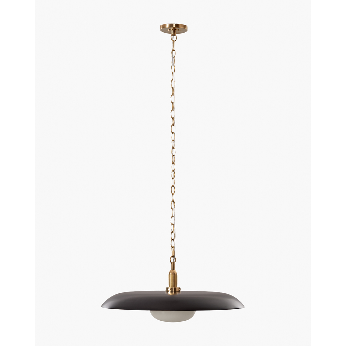 Letterly Pendant — Fluted Glass Hanging Light with Soft Warm Ambient Glow