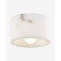 Loris Flush Mount — Geometric Ceiling Light with Warm Diffused Glow