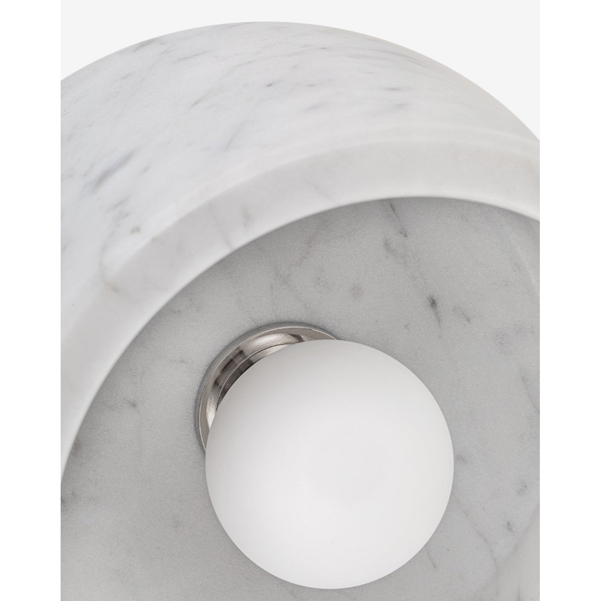 Loris Flush Mount — Geometric Ceiling Light with Warm Diffused Glow