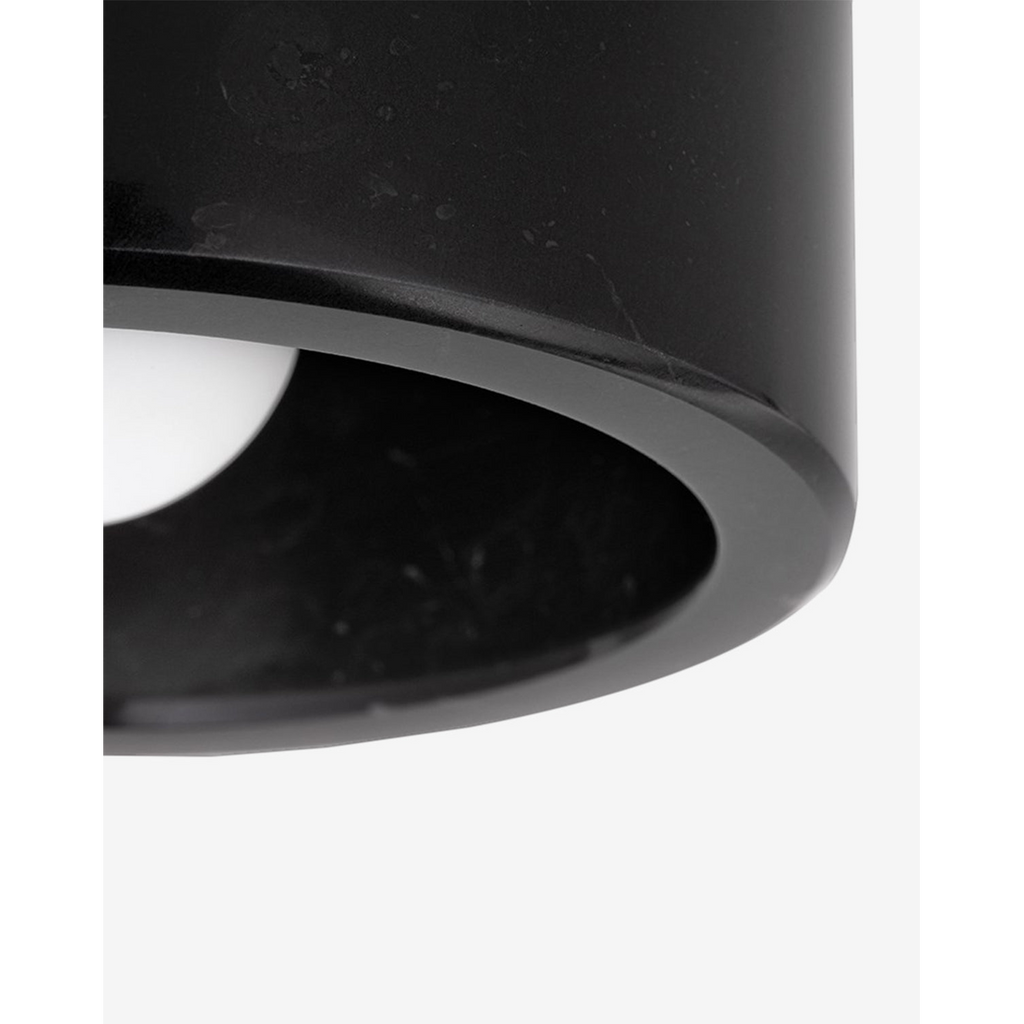 Loris Flush Mount — Geometric Ceiling Light with Warm Diffused Glow