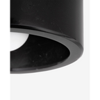 Loris Flush Mount — Geometric Ceiling Light with Warm Diffused Glow