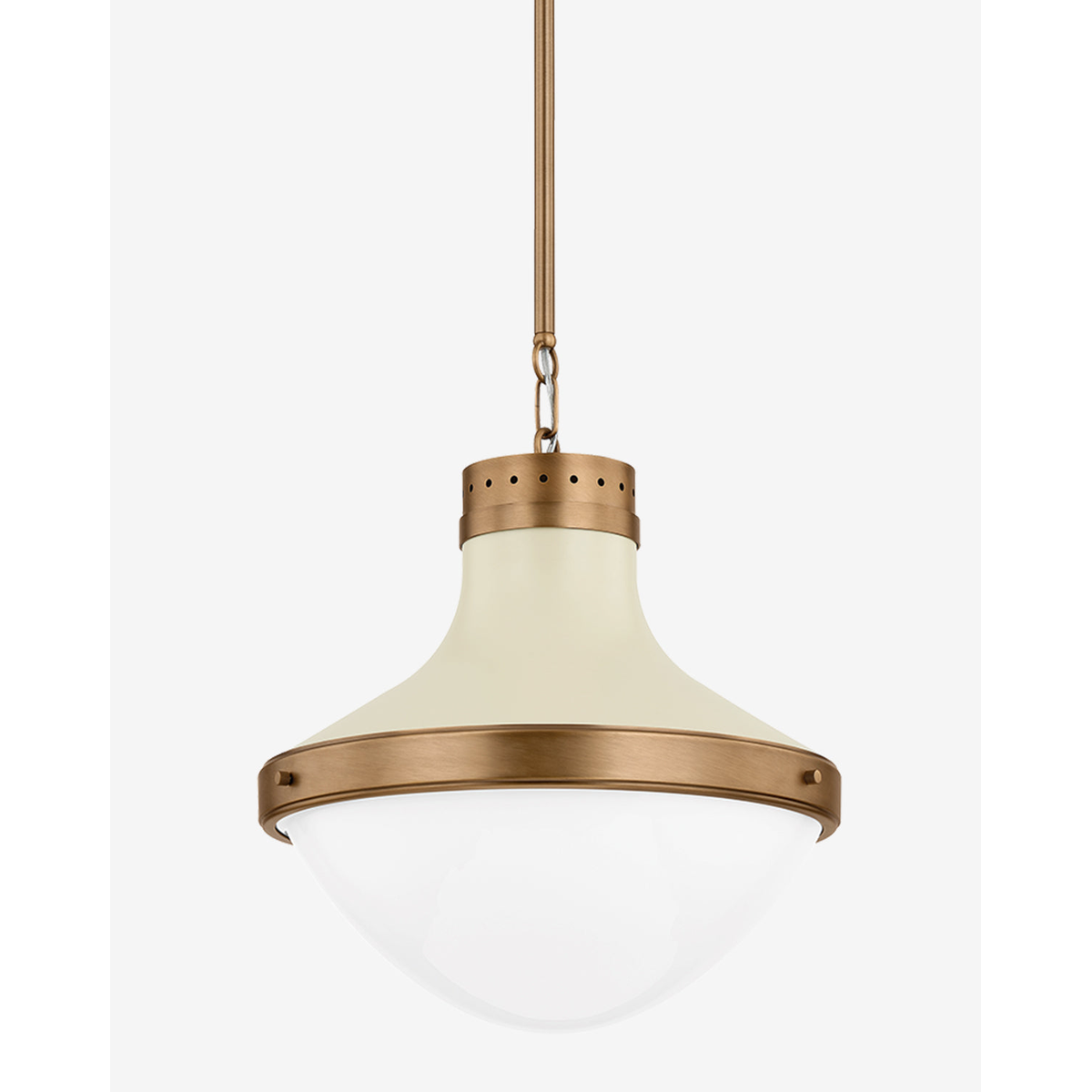 Maxton Pendant — Geometric Metal Hanging Light with Warm Directional Glow