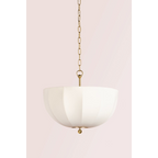 Meshelle Pendant — Open Metal Mesh Light with Warm Filtered Glow