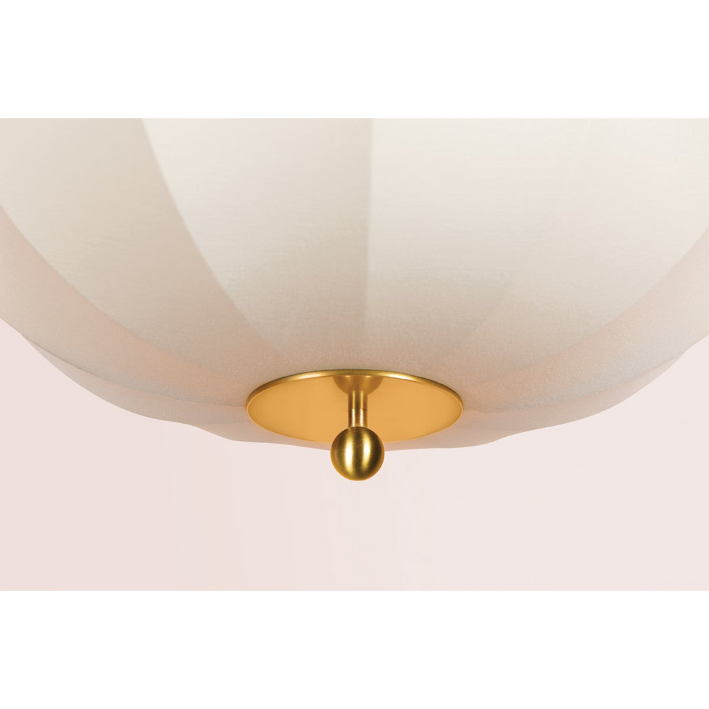 Meshelle Pendant — Open Metal Mesh Light with Warm Filtered Glow