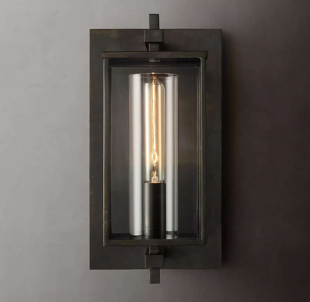 Devaux Square Wall Sconce for Contemporary Spaces – view 5