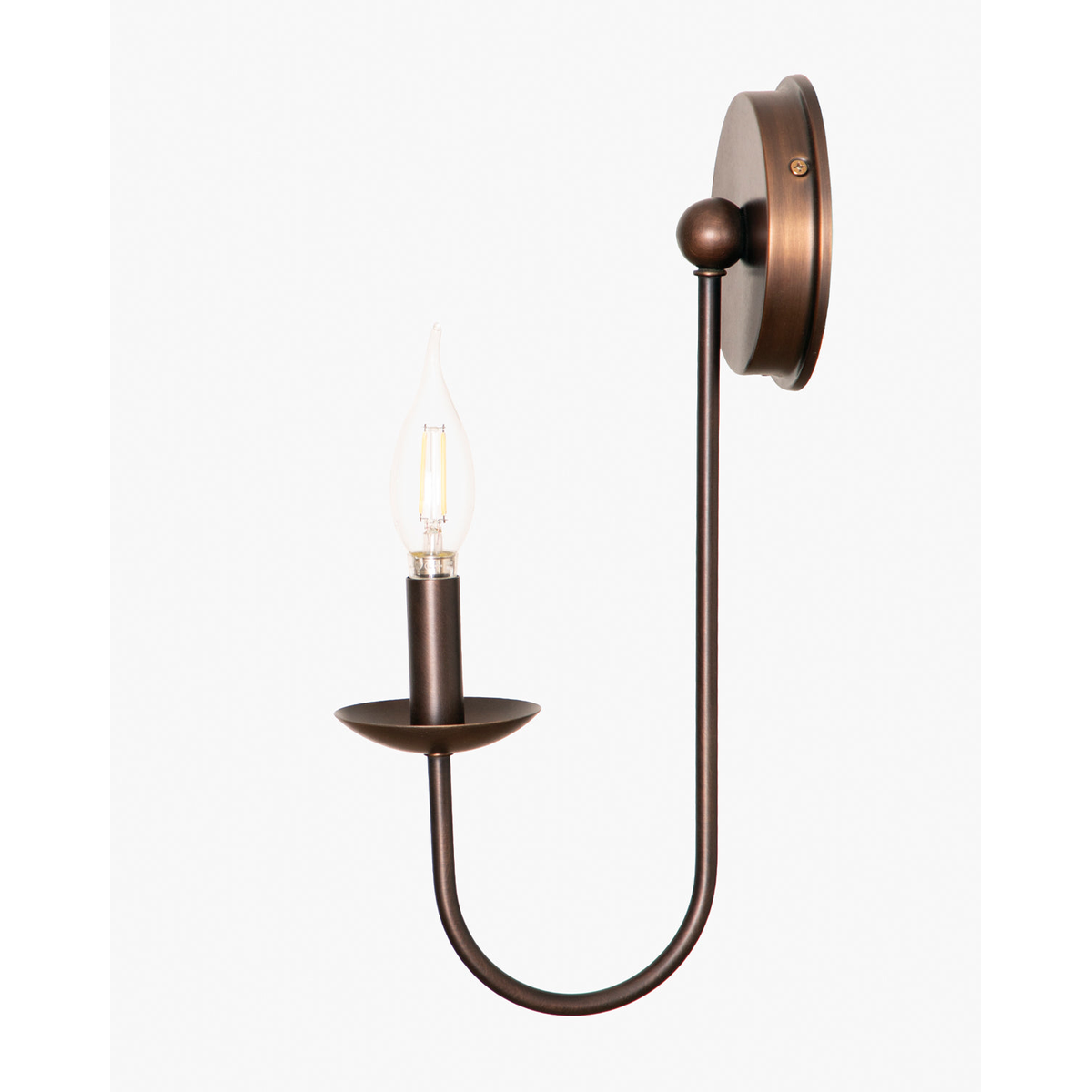 Philomena Single Sconce - Elegant Wall Light Fixture