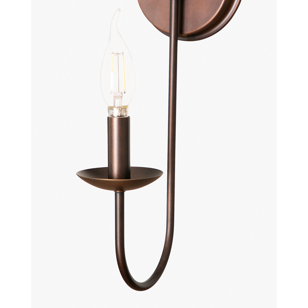 Philomena Single Sconce - Elegant Wall Light Fixture