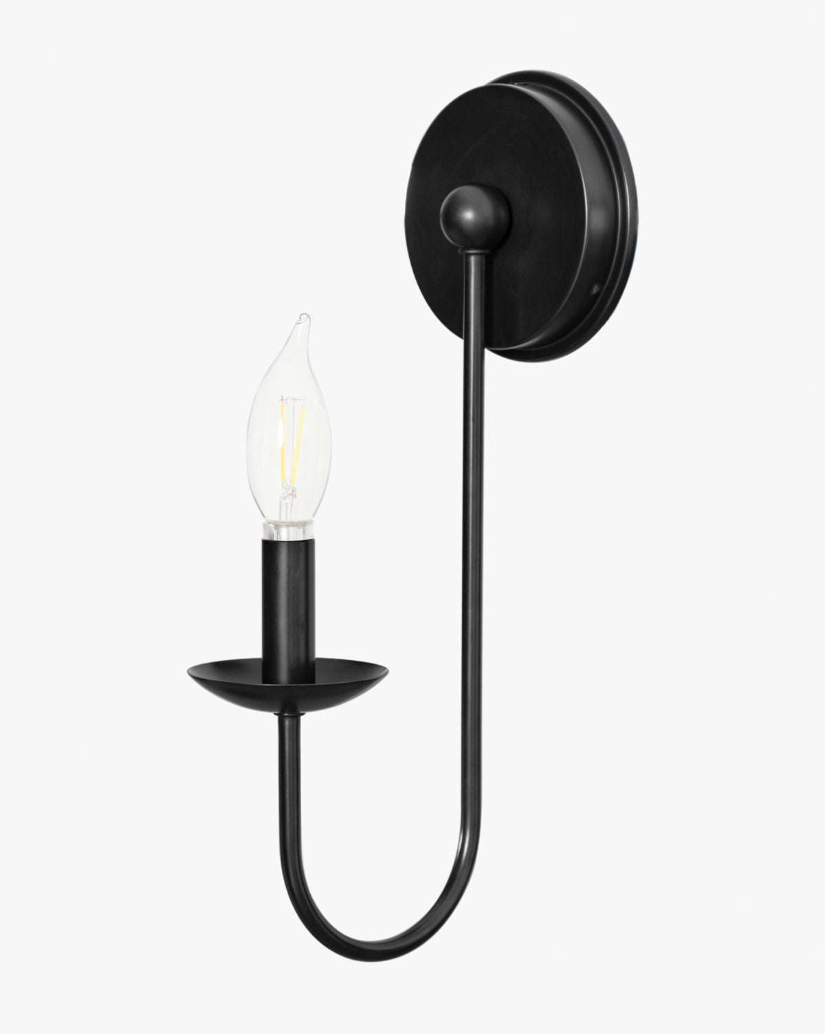 Philomena Single Sconce - Elegant Wall Light Fixture