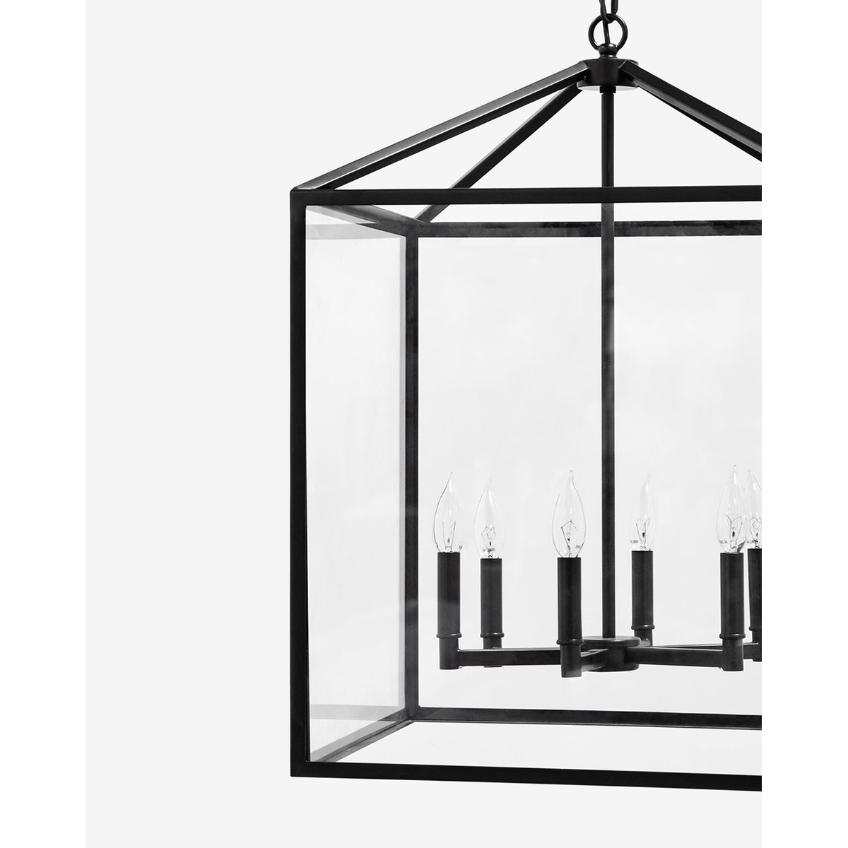 Pietro Lantern Pendant — Italian-Inspired Hanging Lantern with Warm Ambient Glow