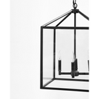 Pietro Lantern Pendant — Italian-Inspired Hanging Lantern with Warm Ambient Glow