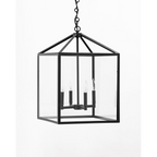 Pietro Lantern Pendant — Italian-Inspired Hanging Lantern with Warm Ambient Glow