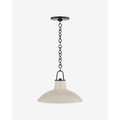 Pottersville Pendant — Artisan Ceramic Hanging Light with Rustic Warm Downlight